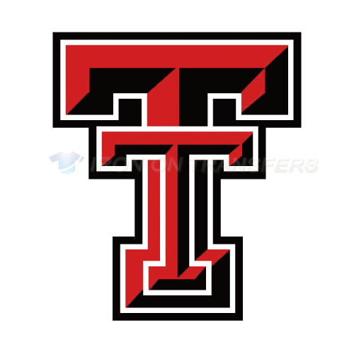 Texas Tech Red Raiders Logo T-shirts Iron On Transfers N6563 - Click Image to Close